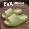 EVA Slides Non-Slip Indoor Sandals for Men and Women, Comfortable Soft Cloud Slippers for Beach, Shower, Outdoor Leisure, Essential for Travel