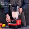 Multi-Functional 12-Speed Manual Juicer Blender with Ice Crusher - Perfect for Home, RV, and Outdoor Use - Ideal for Smoothies, Shakes, and Meal Prep - ABS Material, 110-130V Power Supply, Blender for Kitchen