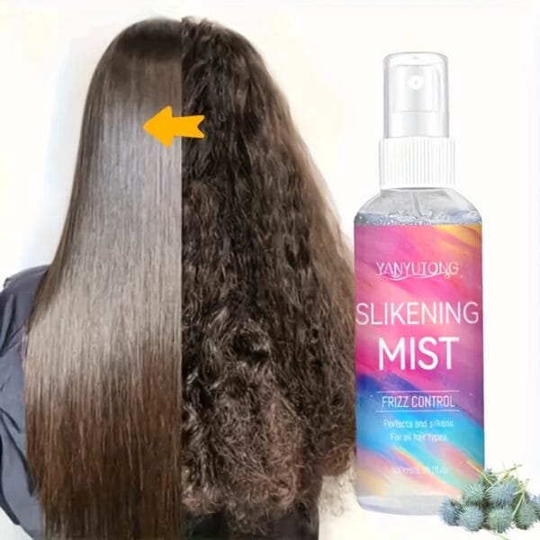 100Ml Hair Care Spray with Perfume, Moisturizing And Hydrating, Long-Lasting Fragrance, an Essential for Hair Care, Argan Oil for Silky Hair, Protection Spray, Conditioner, Detangler, | Leave-In Heat Protection | Straightening | Smoothing | Anti-Frizz.