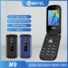 product-fancy-f44e5070-331a-4bf7-84f8-9f4ea4abb531 MKTEL M9 Feature Phone with 1.77" LCD Display, 800mAh Long-Lasting Battery, Dual SIM, FM Radio, Flashlight, Camera - Compact Everyday Essentials Mobile Phone for Calls, Text, Multimedia - Compatible with USB Cable, Texting Device, Simple Interface, Sturdy Design, Casual Users
