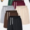 6pcs Fashionable Men's Summer Casual Jeans Shorts, Suitable For Outdoor Date, Comfortable And Versatile
