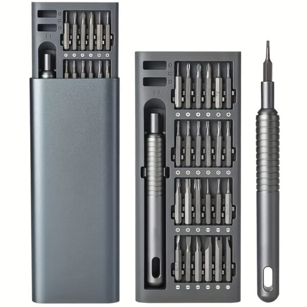 product-fancy-f6e57e3b-398c-4e2e-98ba-26ae262f2062 25-in-1 Precision Screwdriver Set, Multifunctional Repair Tool Kit for Mobile Phones and Tablets, Durable Plastic, Uncharged - Includes Various Screw Heads, Mobile Phone Repair Ki