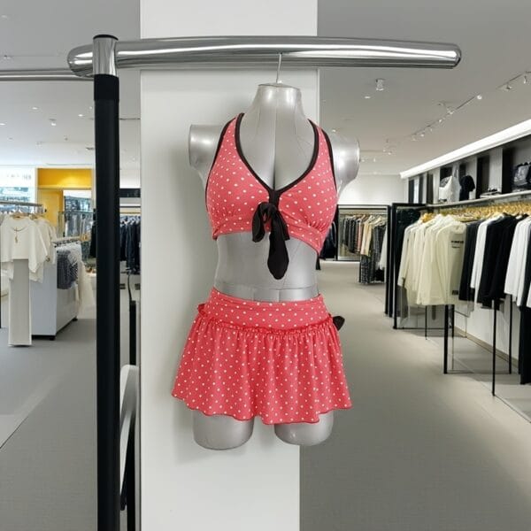 An Inflatable Half-body Clothing Model For Ladies