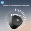 product-fancy-fbeecc21-a87c-4764-aaf9-20b3c140ff09 HP Wireless Wireless Soundbar - Mini Bass Amplifier, High-Quality Home & Outdoor Music Player with HIFI Sound, Stereo Output, TWS Mode, Deep Bass, Compatible with iPhone, Android Phones & More, Portable Soundbar | Sleek Wireless | Bass Boost Feature, HP Speaker