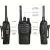 2pcs Handheld Two-Way Radio for Adults, with LED Indicators And Integrated Antenna, Ideal for Hiking, Biking, And Climbing