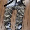 product-fancy-ff2fe470-b201-447f-b39e-ca9fe0317de9 Camouflage Patchwork Cargo Stretch Jeans with Multiple Pockets
