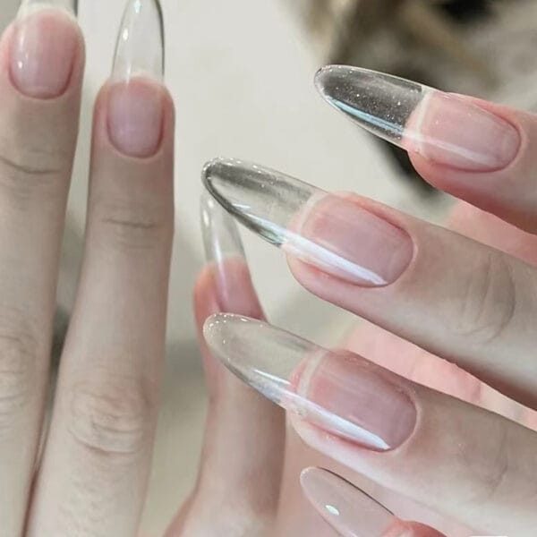 5g Quick-Fix Fiberglass Nail Repair Gel - Clear UV Builder Glue for Cracked & Broken Nails, Strengthens & Extends Nail, Easy Application with Base & Top Coat, Manicure Essentials