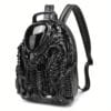 Unique Design Of Creative Personality Backpack, Cyberpunk Shoulder Bag For Both Men And Women.