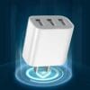 1pc Fast Charging 3-Port USB Wall Charger Adapter, 10-20W Power Output, Travel-Friendly, US Plug, Compatible with iPhone 14/13/12/11/Pro/Max/SE/X/XS/8 Plus & Samsung Galaxy S22/S21/S20