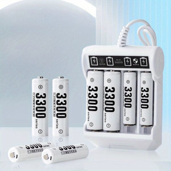 3300mAh USB Battery Pack - High-Capacity 36V Safe Charging, Compact Design for Household Gadgets, Electronics, Toys & Portable Devices