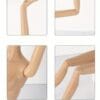 30cm 6-Section Super Model Body, Articulated Torso, Regular Muscle, White Muscle, Day-Burnt Muscle Princess Doll