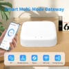 product-open-5a4294163ab3430c93e4bee75456459b-goods Smart Multi-Mode Gateway - Wi-Fi, Zigbee, Wireless Mesh Network Hub with Voice Control, Alexa & Google Home Compatible, Remote App for Smart Home Automation, Family Sharing Feature, USB Power, ≤36V, Smart Home Automation | Modern Home Hub | User-Friendly Interface, Smart Home Devices