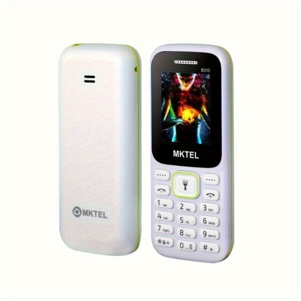 MKTEL B310 feature phone 1.77-inch display 800mAh battery dual-stop FM radio flashlight 0.08 mega camera advanced mobile phone