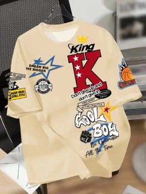 product-open-ac6d446f93d545cfac5ffdcd813d0f0c-goods Men's Plus Size Big & Tall T-Shirt - Bold KING Lettering & Basketball Crown Graphic - Breathable Stretch Fabric - Athletic Streetwear Tee for Basketball Fans - Machine Washable - Black Alternative with King Design, Basketball Shirt, Sports Fan Apparel, Allseason Clothing, Sporty Casual Look, Stretchable Material