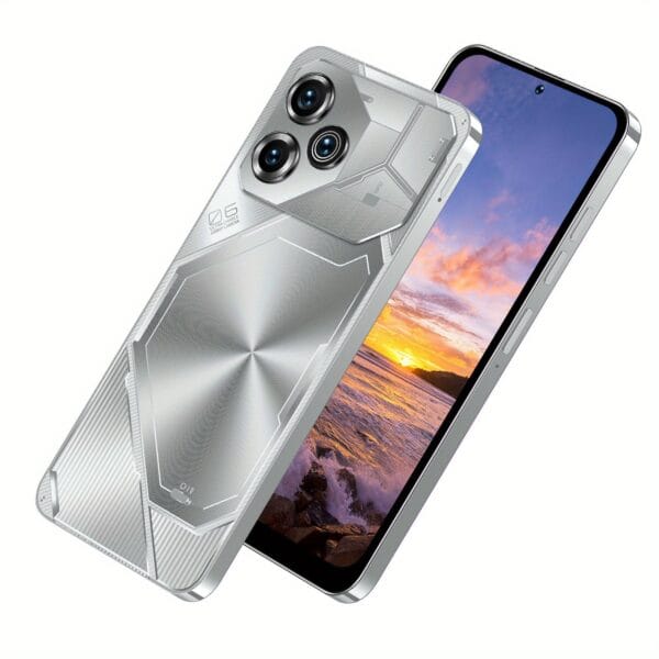 Latest unlocked Android smartphone in 2025, 5000mAh high battery life, dual SIM card dual standby, 6.82-inch high-definition touch screen, 16+50MP ultra high definition camera, luxury phone, 12GB RAM+512GB storage space