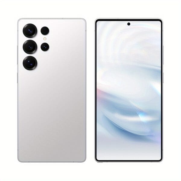 2025 S25 Ultra Unlocked Android 5G Phone - 6.5" 1440x3200 Quad HD+ Display, 72MP+108MP Dual Camera, 6800mAh Battery, Fast Charging, Face Unlock, 8GB+256GB, 5G/4G/3G/2.4GHz WiFi, Dual SIM, Android 11, Highspeed Internet, Multimedia Device, Large Display, Sleek Design, Durable Construction, Reliable Performance, Dual SIM Support, Smartphone Users, Mobile Professionals
