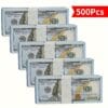100/500/1000pcs Realistic 0 Bill Prop Set - Perfect for Parties, Weddings, TV And Music Videos | Ideal for Photography, Bar And KTV Decorations, Party Props | Durable Paper Material, Featherless Replica for Halloween, Christmas Event & Party Supplies