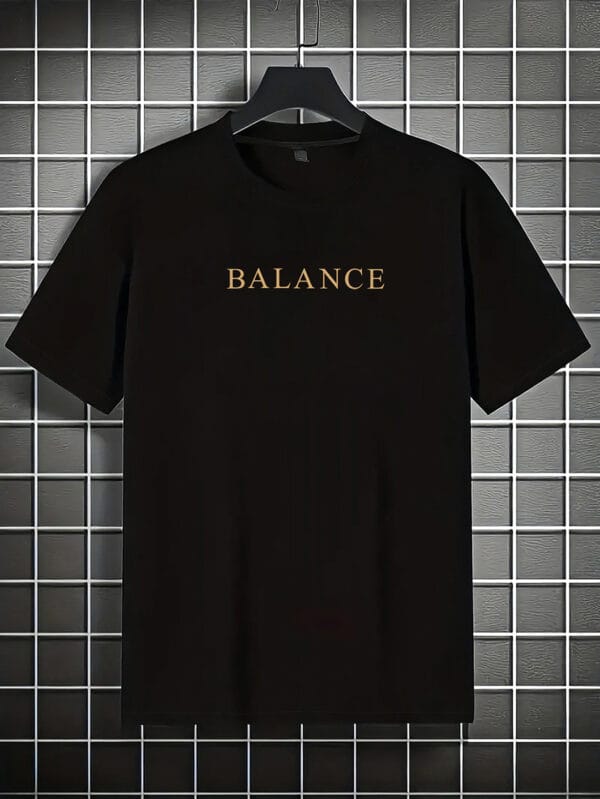 Men'S Short Sleeve T-Shirt, 100% Polyester Fabric, Loose Fit with English Pattern, Fashion Casual Crew Neck Top for Spring and Summer Outdoor Wear, Suitable for 11 Festivals