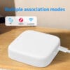 product-open-e7b7136be6d9436e95f7a1fd217c9471-goods Smart Multi-Mode Gateway - Wi-Fi, Zigbee, Wireless Mesh Network Hub with Voice Control, Alexa & Google Home Compatible, Remote App for Smart Home Automation, Family Sharing Feature, USB Power, ≤36V, Smart Home Automation | Modern Home Hub | User-Friendly Interface, Smart Home Devices