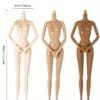 30cm 6-Section Super Model Body, Articulated Torso, Regular Muscle, White Muscle, Day-Burnt Muscle Princess Doll