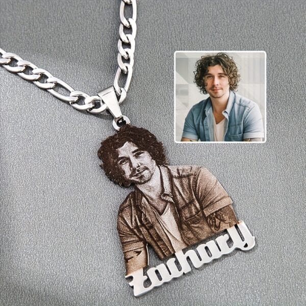 09bf66aa-83d5-4cb3-a1c1-f48f93ee553f.jpg Collier photo personnalisé - Image et texte personnalisés (jusqu'à notre prochaine rencontre), élégante chaîne dorée, ajoutez votre propre photo, cadeau d'anniversaire/fête des mères idéal pour femme - Bijou souvenir commémoratif, savoir-faire de qualité