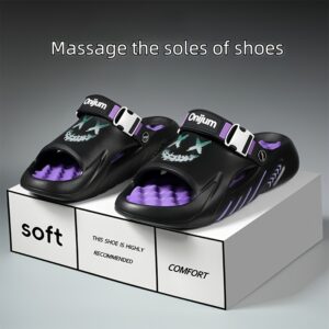 2024 Spring Summer Men'S EVA Sandals - Non-Slip Casual Slippers with Cartoon Skull & Floral Pattern, Open Toe Beach Shoes for Indoor Outdoor Sports, Shower & Daily Wear, Large Size, Breathable & Lightweight Design, Beach Shoessuitable for Men & Women