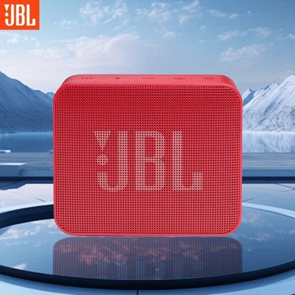 JBL GO ESSENTIAL Music Golden Brick Youth Edition Portable Wireless Speaker Outdoor Small Speaker, Vigorous Bass. Charging cable, connect to mobile phone/tablet/TV. Suitable for home, car, outdoor, camping