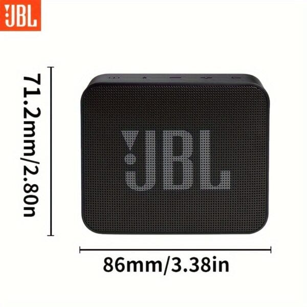 JBL GO ESSENTIAL Music Golden Brick Youth Edition Portable Wireless Speaker Outdoor Small Speaker, Vigorous Bass. Charging cable, connect to mobile phone/tablet/TV. Suitable for home, car, outdoor, camping