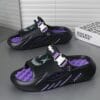 795070b1-2804-4d62-b724-614b6aeec7fc.jpg 2024 Spring Summer Men'S EVA Sandals - Non-Slip Casual Slippers with Cartoon Skull & Floral Pattern, Open Toe Beach Shoes for Indoor Outdoor Sports, Shower & Daily Wear, Large Size, Breathable & Lightweight Design, Beach Shoessuitable for Men & Women