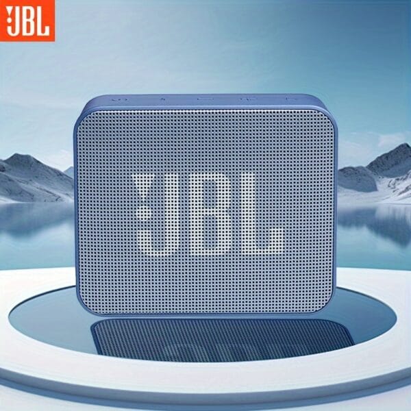 JBL GO ESSENTIAL Music Golden Brick Youth Edition Portable Wireless Speaker Outdoor Small Speaker, Vigorous Bass. Charging cable, connect to mobile phone/tablet/TV. Suitable for home, car, outdoor, camping