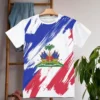 S709e3fc466b9422aba6487dbada71c09G.webp Haitian Flag T-shirt Men 3D Print Haiti Emblem Symbol Vintage T Shirts Summer Fashion Streetwear Short Sleeve Y2k Mens Clothing