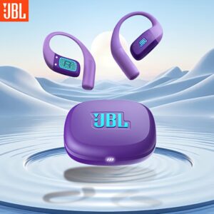 bda9a821-07c4-4709-884b-8236430d5a84.jpg For JBL ZONE True Wireless Open-Ear Sports Headphones, Neckband Wireless Earbuds for Swimming, Cycling, Running, Long Battery Life, High-Quality Sound, Clear Call and Music Output, USB-C Charging, Rechargeable Battery, Black with Yellow Accents, Sports He