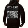 d03c8a1625c724902bb2f7c6470f5b75_ce65e33f957b.jpeg Sweat à capuche personnalisé avec photo et texte - Sweat à capuche noir mixte My Love avec design personnalisé, version ample du sweat à capuche lavable en machine avec poches avant, texte profond pour petit ami, cadeau de Saint-Valentin, sweat à capuche personnalisé