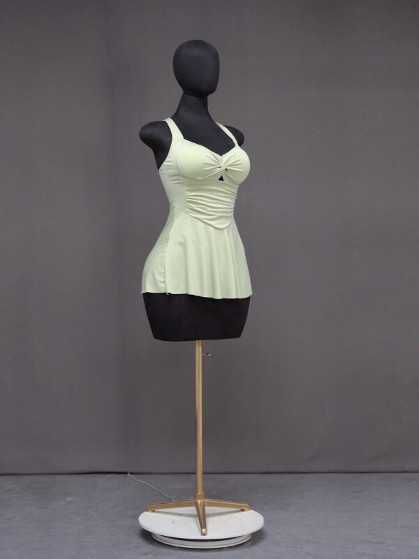 2025 new clothing female mannequin torso skirt underwear display, with head can perform needle dummy, including an adjustable base
