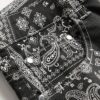 Paisley & Floral Pattern Slim Fit Jeans, Men's Casual Street Style Slightly Stretch Denim Pants For Spring Summer