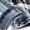 product-Fancyalgo-VirtualModelMatting-1a07b0503fc287703c67a918d8bbd2da Men's Splash Print Skinny Washed Jeans, Trendy Streetwear, Straight Leg Denim Pants For Spring Autumn