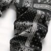 Paisley & Floral Pattern Slim Fit Jeans, Men's Casual Street Style Slightly Stretch Denim Pants For Spring Summer