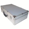 [Durable] Portable Aluminum Toolbox for Secure Equipment Storage, Instrument Case, And Impact-Resistant Sponge Box.