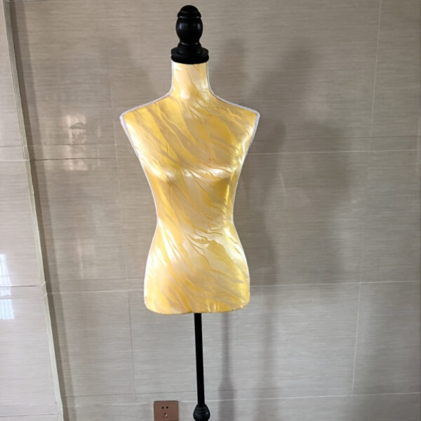 Adult Mannequin Stand with Adjustable Bust Size: 86cm/33.86in, Hip Circumference: 89cm/35.04in, Height: 78cm/30.71in - Available in White, Black, Orange, Yellow, and Green