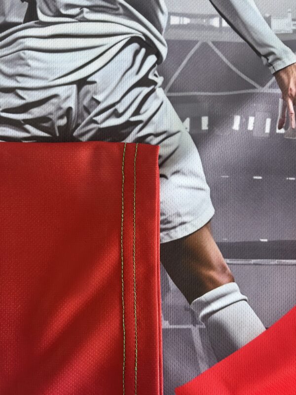 Men's Soccer Jersey with Number 7 Design - Moisture-Wicking Athletic Shirt, Yellow to Black Ombre Gradient, Slim Fit Training Top for Matches, Gym, Casual Wear - Lightweight Breathable Football Apparel for Adults & Teens, Soccer Clothes