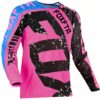 product-fancy-09f040a4-05ad-49b2-a418-a689b5d6798f Men'S High-Performance Motocross Jersey - Breathable, Quick-Dry Cycling Shirt for BMX, MTB, ATV, and Fishing - Pink & Blue Graphic Design, Lightweight & Versatile for All Seasons, Cycling Shir