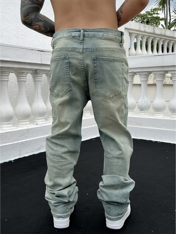 Vintage Washed Denim Youth Street Loose Casual Jeans