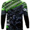 product-fancy-2216c28b-4665-4355-a1cb-aa0b9d966964 Men's Long Sleeve MTB Racing Downhill Bike Jersey - Full Coverage Motocross Shirt with Neon Green Motorcycle Graphic, Sweat-Wicking Breathable Polyester Racing Suit for Mountain Bike, Dirt Track, Motorcycle - All-Season Off-Road Cycling Apparel, Motocross Jersey, Outdoor Sports Apparel, Sporty Vneck Design, Raglan Sleeves Top, Highquality Print, Durable Sportswear