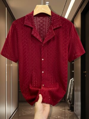 product-fancy-24cb1571-5f78-49fd-acf8-0c236d638d76 Fashionable Casual Short-Sleeve Polo Shirt