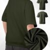 5pcs Men'S Breathable Mesh T-Shirts - Black, Olive Green, Beige, Blue, Burgundy - Moisture-Wicking, Comfortable for Workouts, Sports & Daily Wear - Ideal Gift for Fitness Enthusiasts, Sports Apparel | Sporty Casualwear | Comfortable Fit