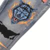 product-fancy-2d3adbbd-082b-4258-aecf-58cbf1b10ebd Men's Y2K Extreme Graphic Jeans - TikTok Viral Wolf & Flame Pants with REVENGE Text, Distressed Denim Hip Hop Goth Punk Style, Straight Leg Streetwear for Concerts & Nightlife (All-Season Fit), Urban Fashion, Edgy Design, Durable Fabric, Statement Piece, Alternative Fashion