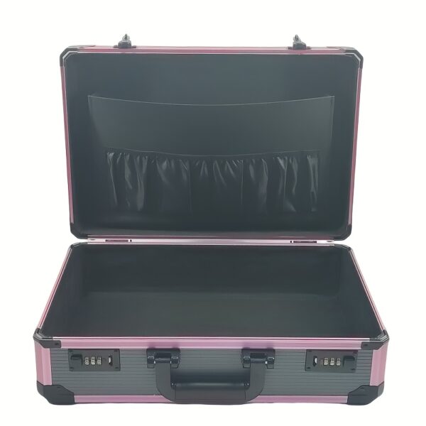 Portable Large Metal Handheld Aluminum Alloy Box, Password Box, Tool Box, File Box, Equipment Box, Instrument Box, Storage Box, Display Box, Photography Equipment Box, Drone Box, Magic Prop Box, Computer Box, Business Box for Outdoors and More Multifunctional Box