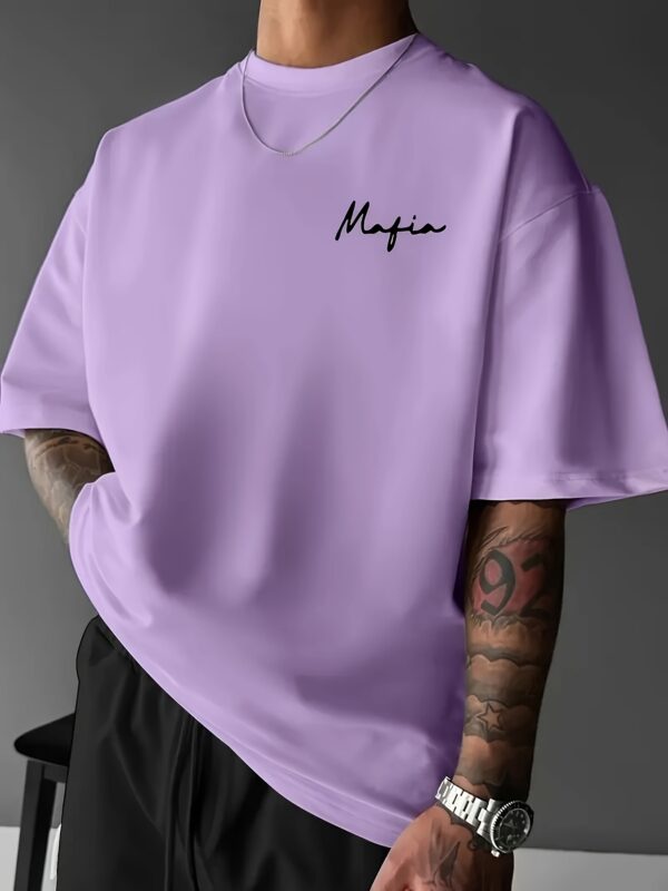 product-fancy-3997caa5-db37-4bcf-a034-27a372cf23e8 Men's Street Style Crew Neck T-Shirt with Bold 3D Geometric Print - Polyester Knit Fabric, Loose Fit & Slight Stretch for All-Season Comfort, Machine Washable Urban Fashion Top, Casual Streetwear, Streetwear Aesthetic, Knit Fabric Tee