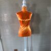 Adult Mannequin Stand with Adjustable Bust Size: 86cm/33.86in, Hip Circumference: 89cm/35.04in, Height: 78cm/30.71in - Available in White, Black, Orange, Yellow, and Green