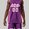2025 Basketball vest sports suit Men's customized name and number adult jersey new student competition team training sports uniforms comfortable breathable heat dissipation quick-drying perspiration two-piece top and bottom